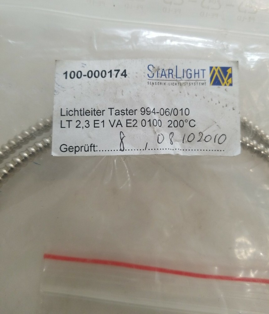 *NEW* Starlight Fiber Optic Light Guide Probe Detector LT 2,3 E1 VA E2 0100 Kit