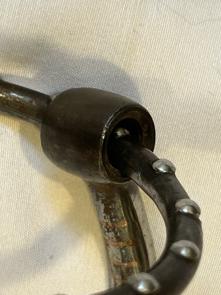 Snaffle Bit 3" Rings 6" Mouth Piece 1/4 Thickness