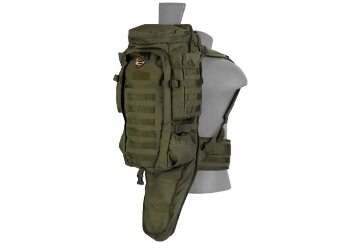 Lancer Tactical Nylon Rifle Backpack OD Green