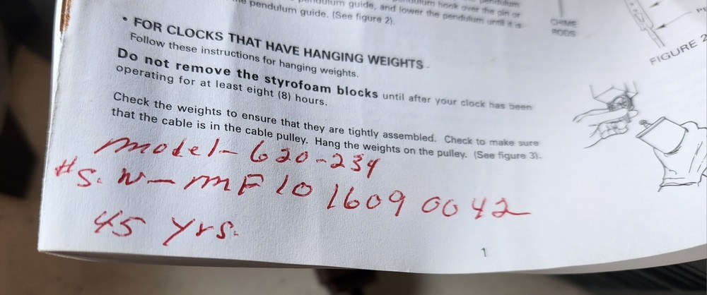 Howard Miller 620-234 David Wall Clock