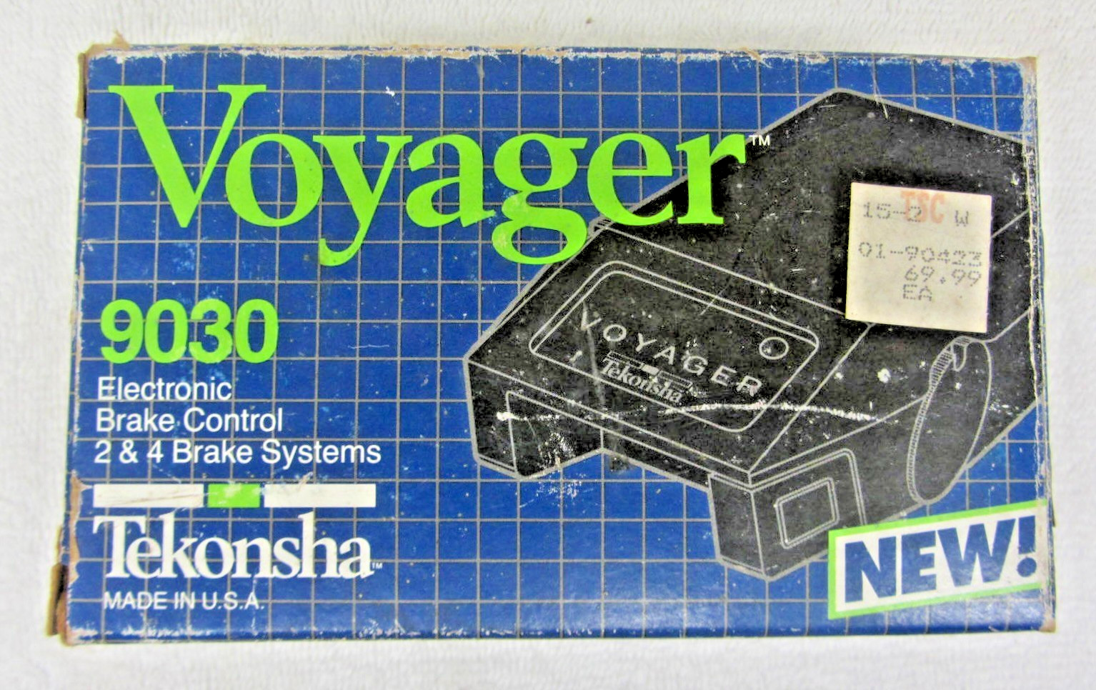 NEW Tekonsha Voyager Trailer Brake Control 9030 2 & 4 Electronic Systems USA NOS