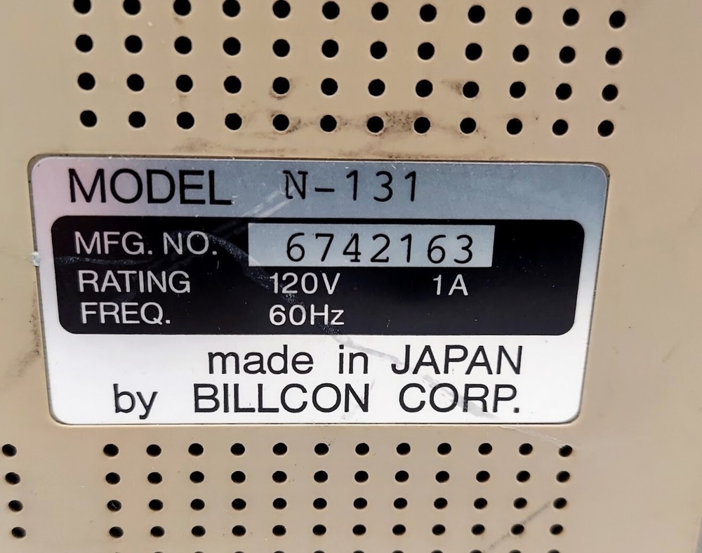 BILLCON N-131 BANKNOTE COUNTER