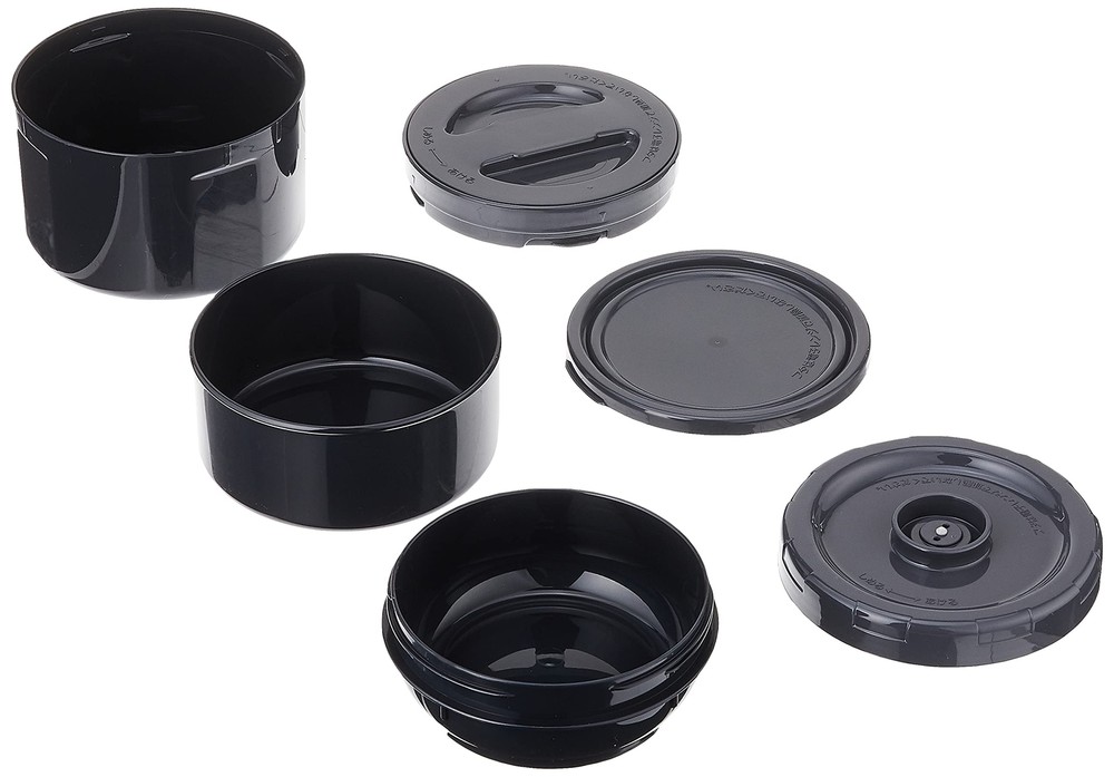 Classic Bento Vacuum Lunch Jar Black