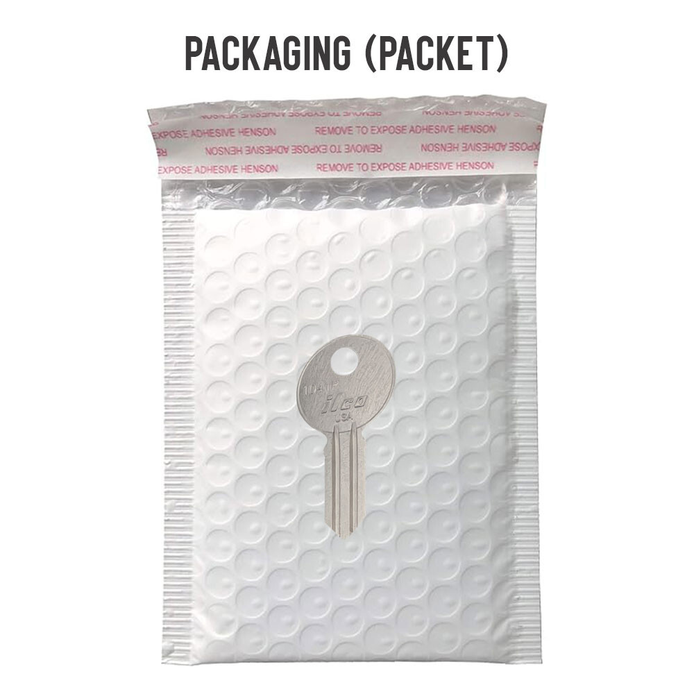 1041P Key Blank – Nickel