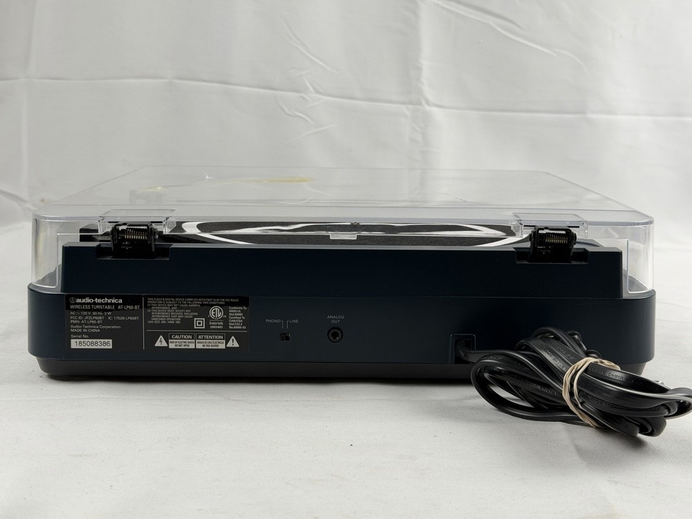 Audio Technica Turntable Wireless AT-LP60-BT Tested/Works!!
