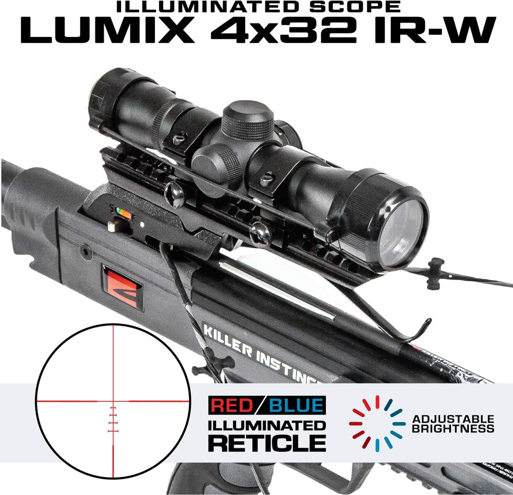 Burner 415 FPS Crossbow Package (Gray Camo)