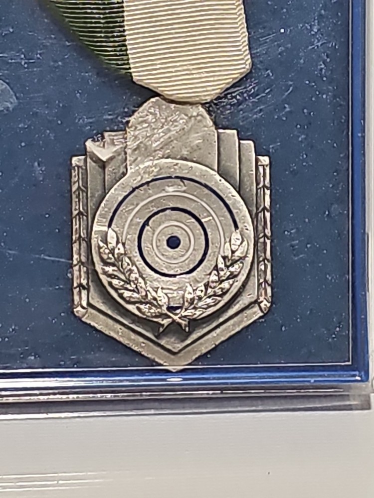 1950s 2nd Place Shooting Medal