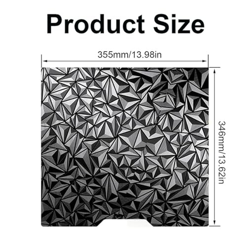 Double Sided Textured Platform Surface PEI and Diamond Pattern Build Plate