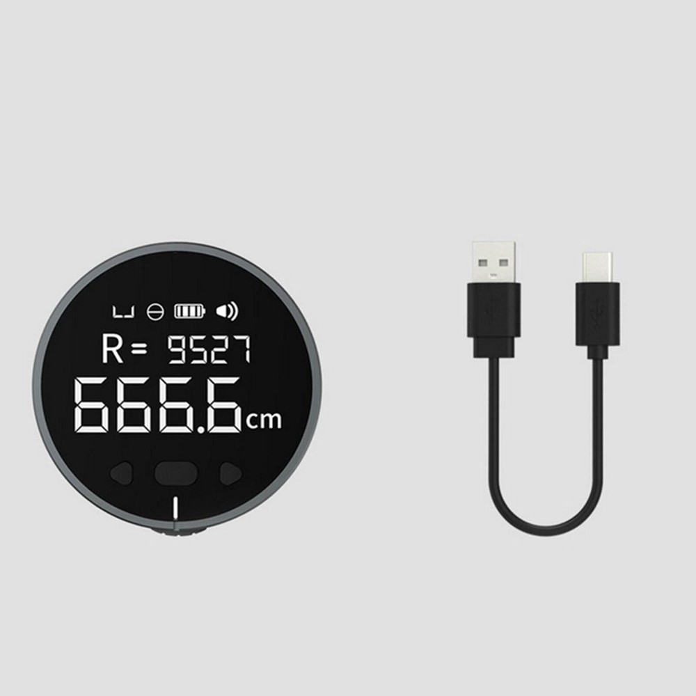 Rechargeable Tуpe-C LCD Screen Display Electronic Tape Measure Ruler Tool