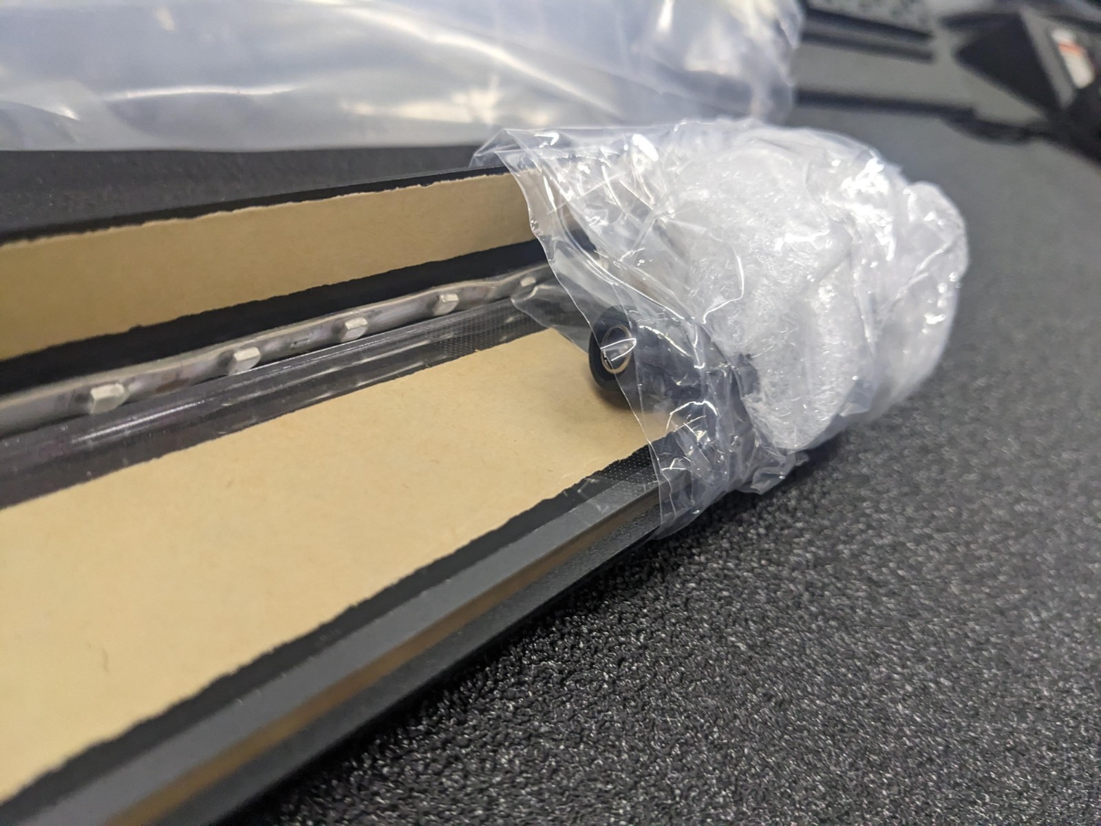 #bg654 Snap On Tools NEW kacgmled24b Matte Black with BLUE LED Corner Guard 2pc