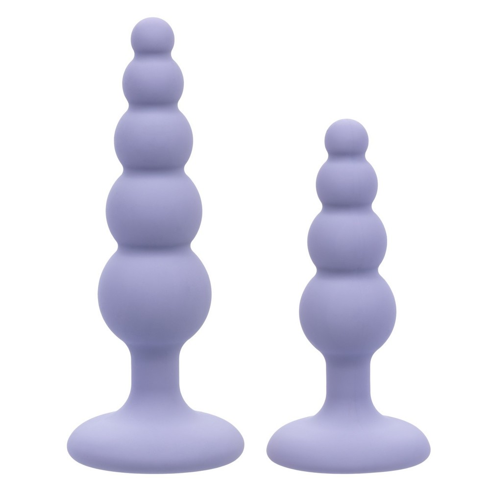 First Time Beaded Duo Anal Beads Butt Plug Beginner Anal Training Kit
