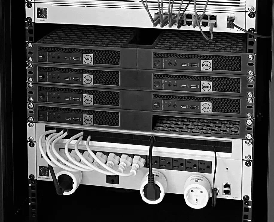 Dell OptiPlex Micro (MFF) 1U 19" inch Rack Mount - Single or Dual Mount Options