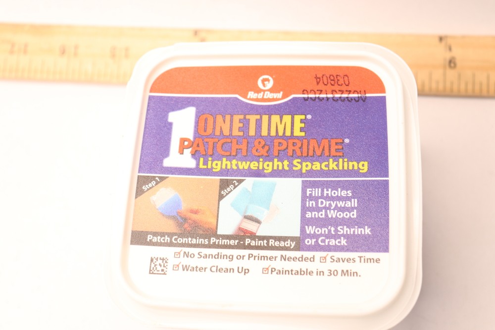 Red Devil Onetime Patch & Prime Lightweight Spackling White 0540