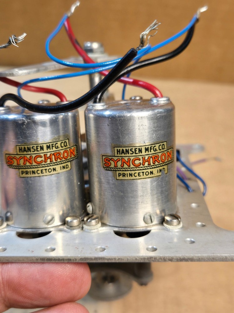 Hansen MFG Synchron 6v DC RC Remote Control Mechanism (or Possibly Clock)
