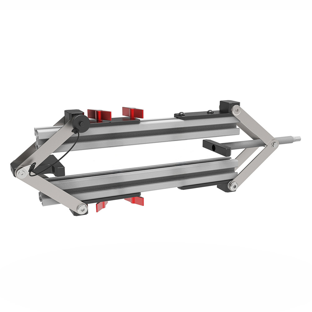 3030 Aluminum Profile Mounted Four Direction Clamp for Cabinet Panel Assembly