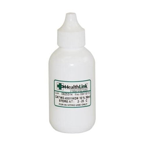 Potassium Hydroxide (KOH) 10% 2 oz.