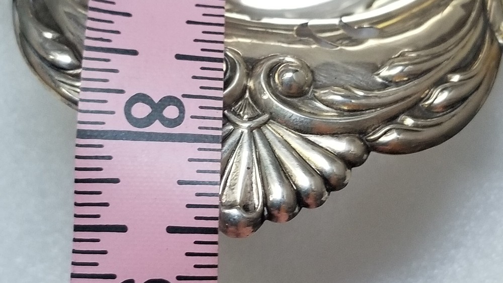 1998 Cartier Sterling Silver Bonbon Candy Dish Old Gorham Design