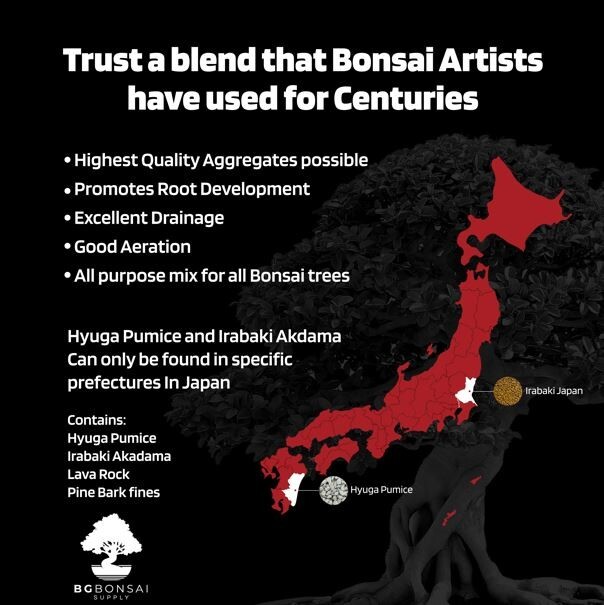 Bonsai Soil Premium Japanese Blend