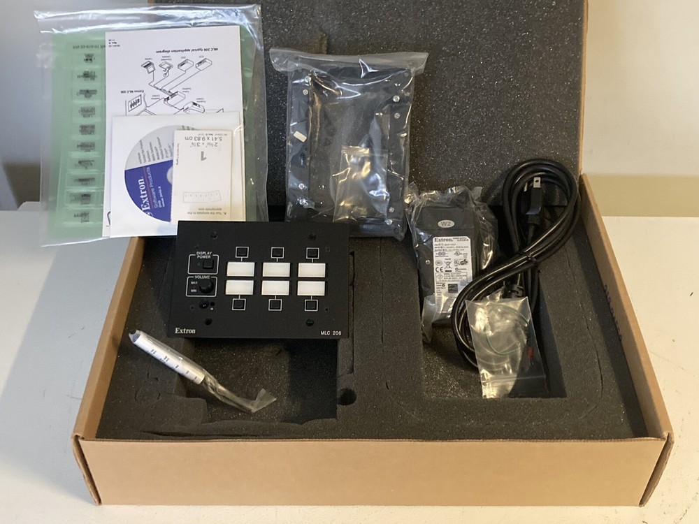 Extron MLC 206 Black Media Link Controller 60-385-02 NOS with Software