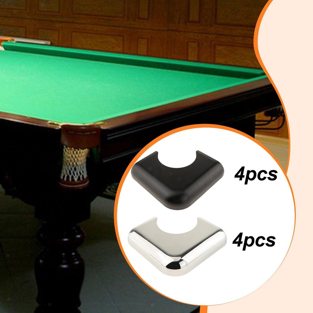 4Pcs Pool Table Corners Covers Wear Resistant Guard Protector for Decoration and
