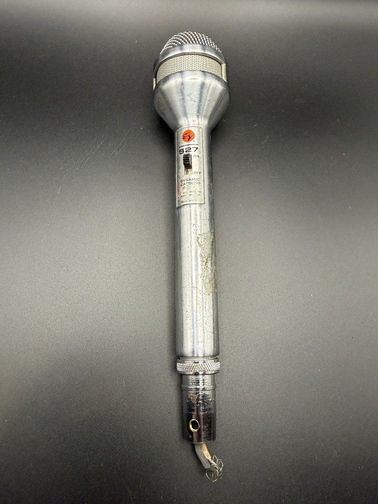 Vintage Electro-Voice 627 LO-Z Dynamic Cardioid Microphone (Untested)