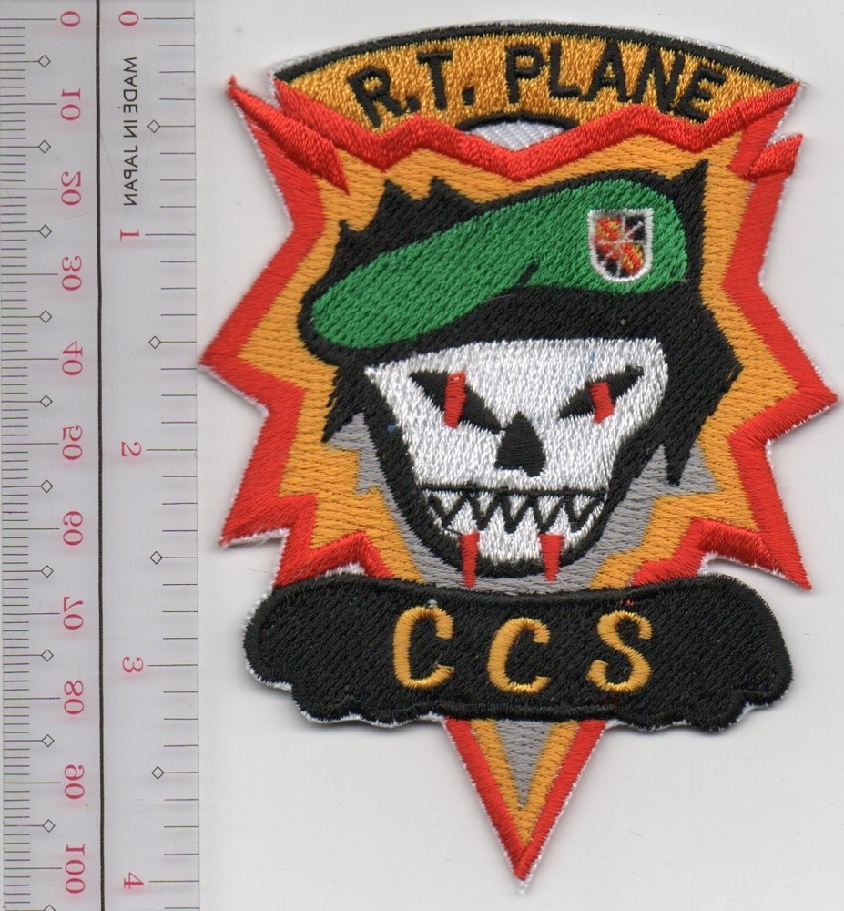 US Army Recon RT Plane CCS Patch NO TARIFF