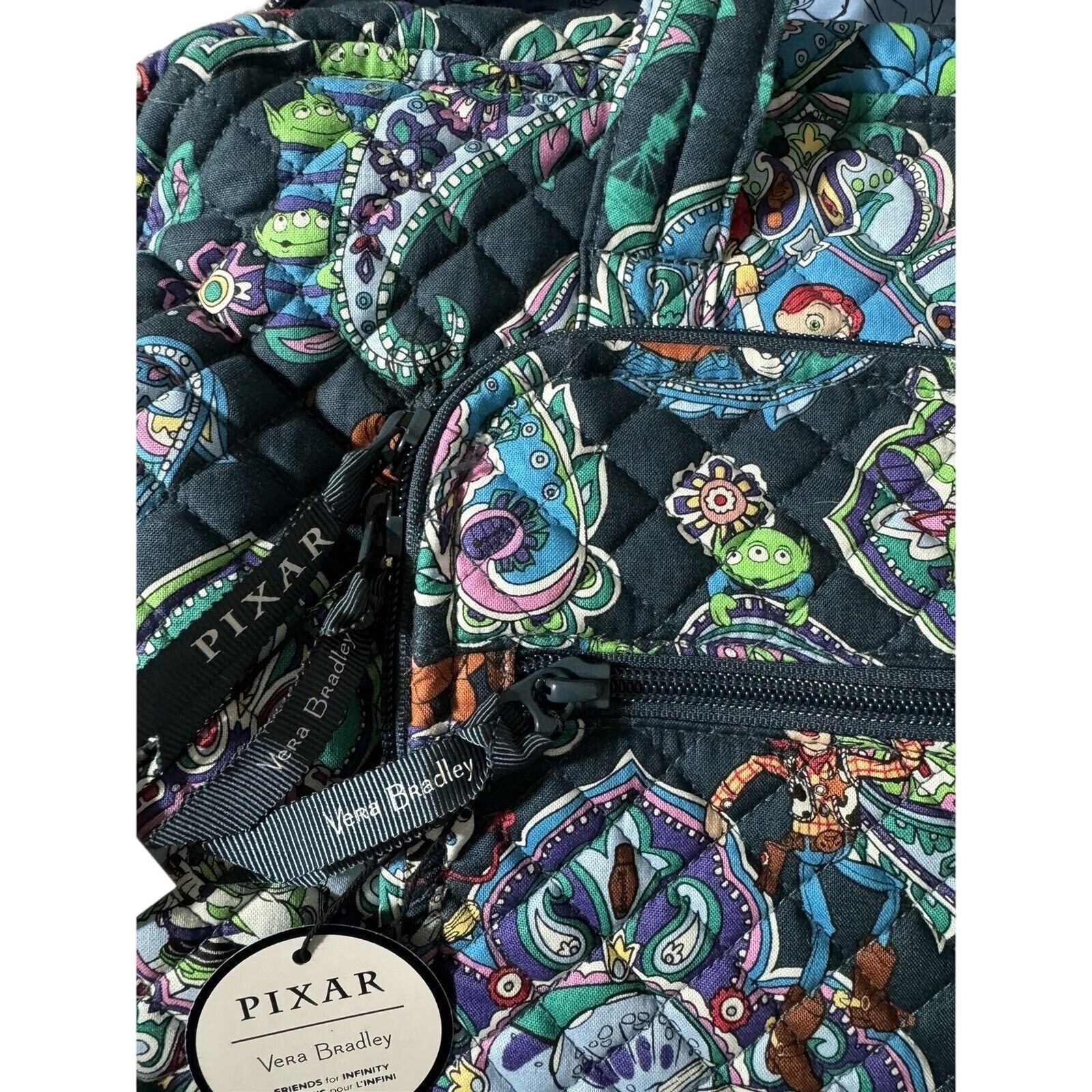 Vera Bradley Pixar Toy Story Andy’s Room Weekender Travel Bag NWT
