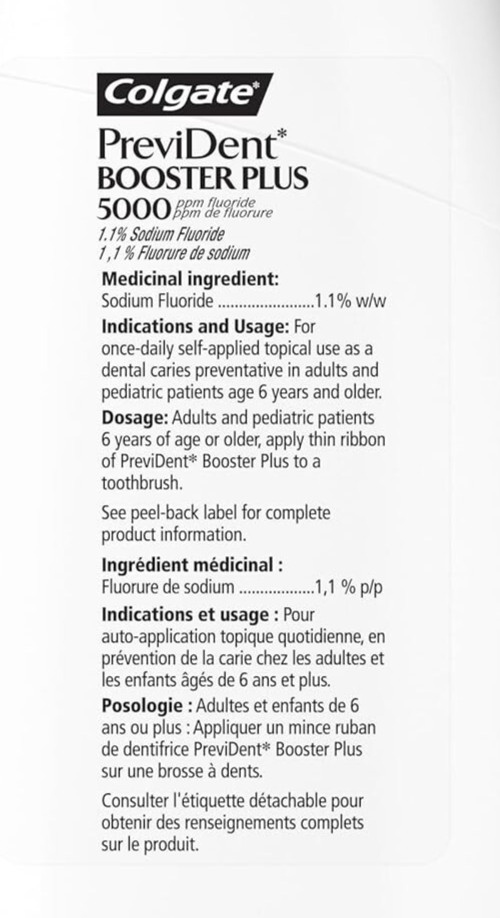 Prevident 5000 toothpaste