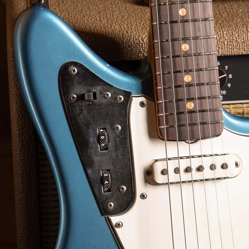 Music City Bridge Numbered Roller Knobs with Fender Bracket, for Jazzmaster