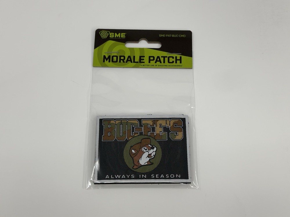 SME Buc-ee’s Bucees Morale Patch Hook And Loop Camo SME-PAT-BUC-CMO