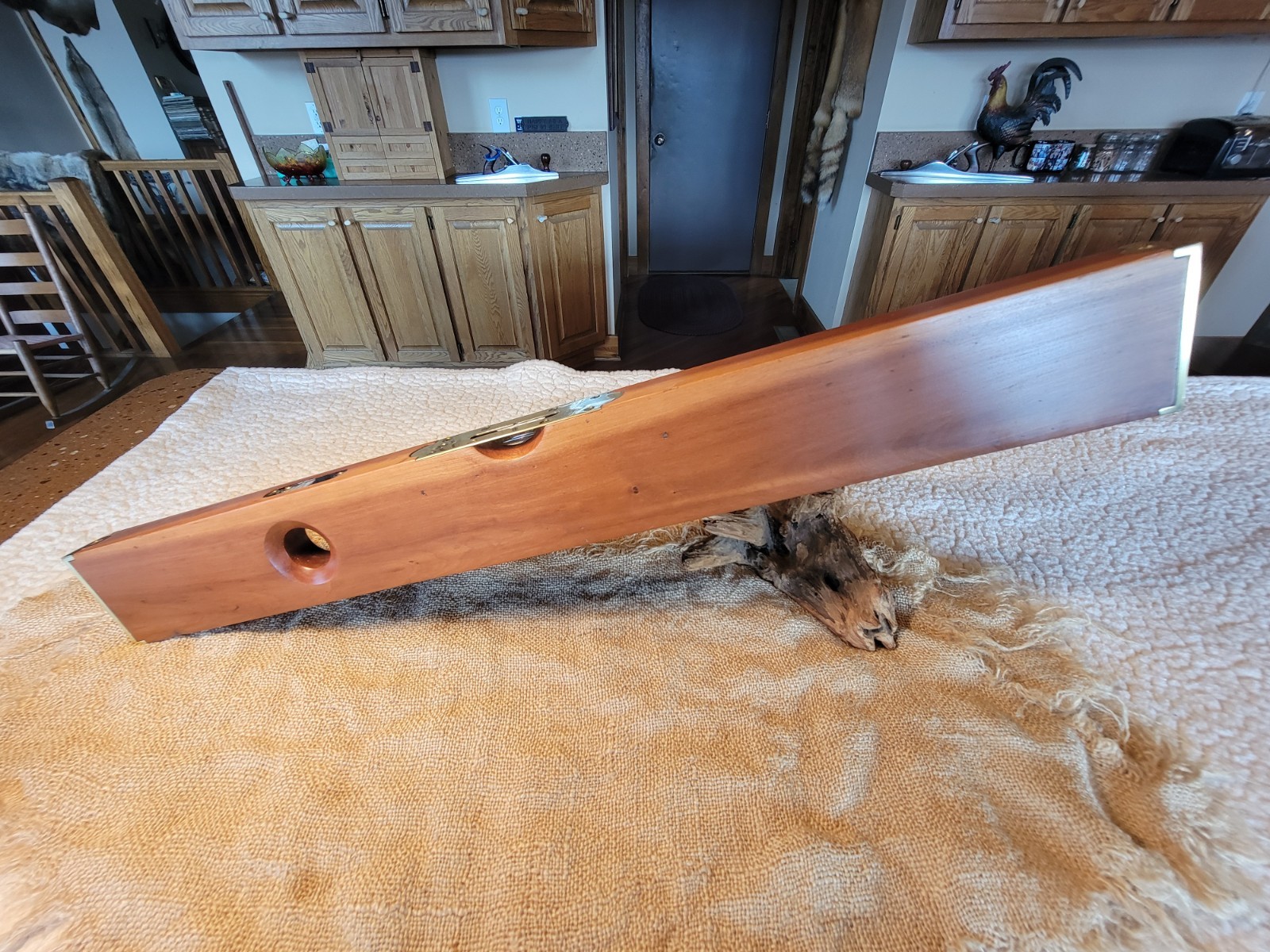 Antique STANLEY No. 3 Level 100% Restoration 26" Cherry Exc.