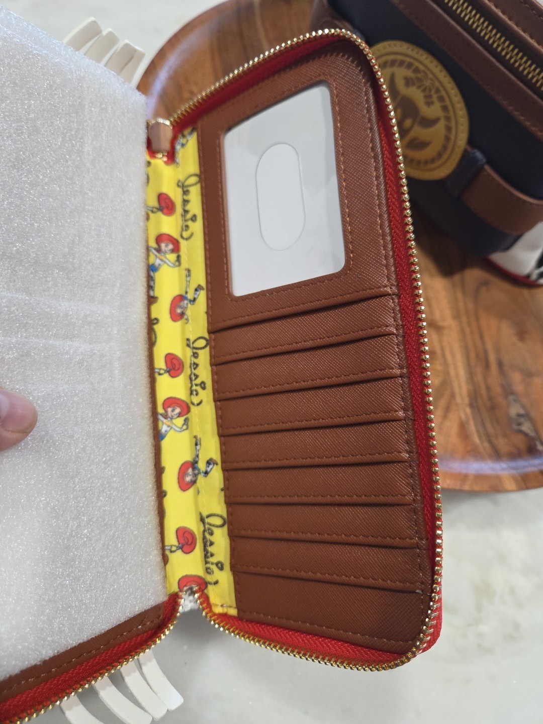 Jessie Loungefly Mini backpack And Wallet Toy Story HTF NWT