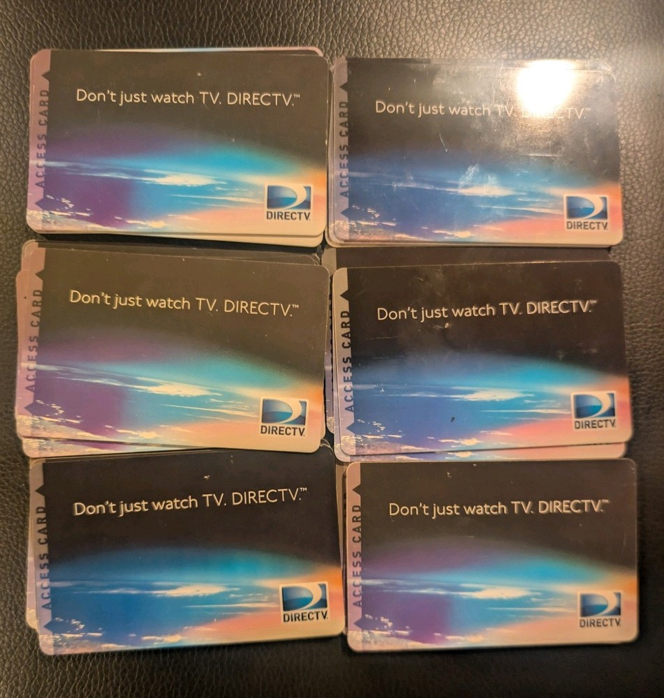 DIRECTV G-Box Standard Digital Access Cards  Multicolor Used
