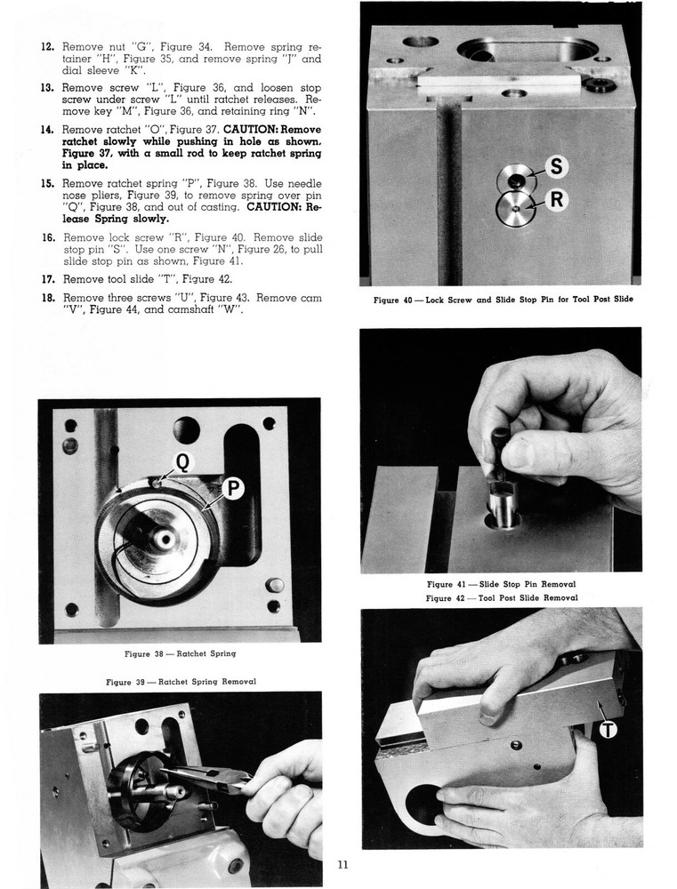 Hardinge HC Chucking Machine Auto Threading Unit Maintenance Manual #1311