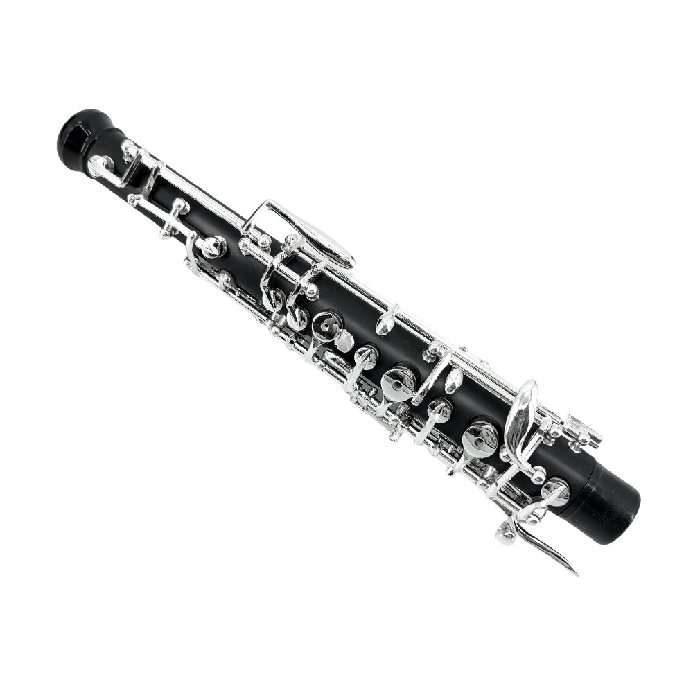 Oboe Beginner Student Level Silver Plated Semi Automatic C Tone with Parts