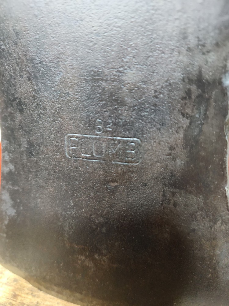 Vintage PLUMB 3-2 Single Bit Axe Ax Head Only