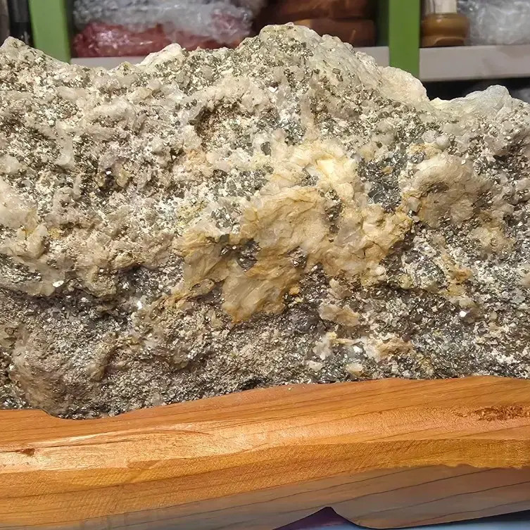 Small Golden Pyrite Crystal Specimen