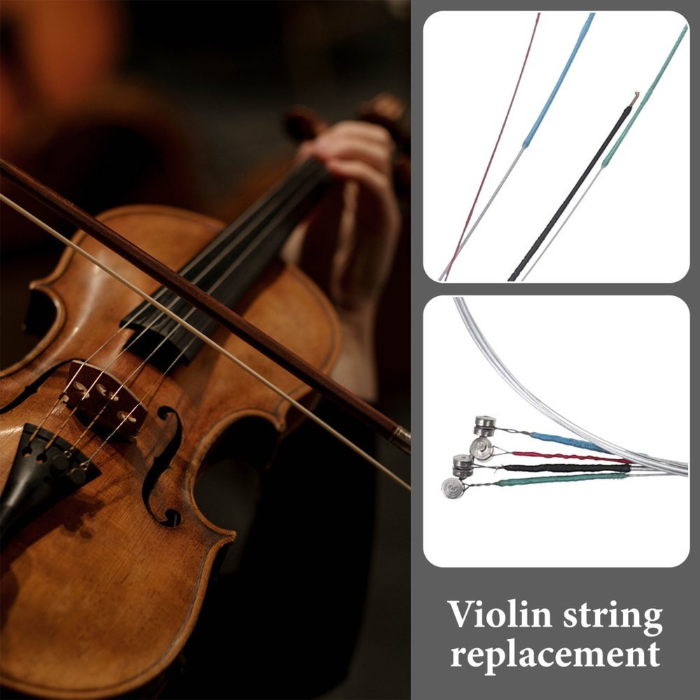 4 Pcs Violin Fine Tuner Part String Instrument Accessories Accessory