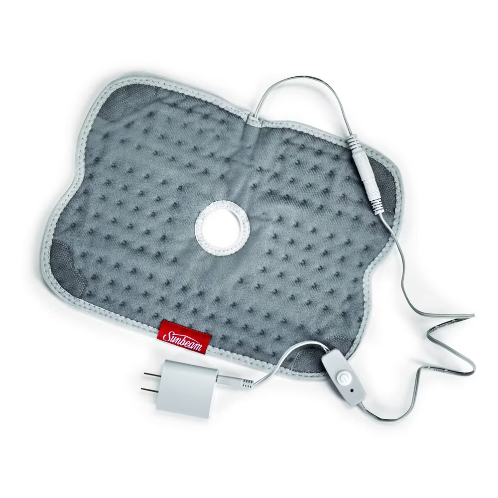 Sunbeam Select Relief System Back Therapy Bundle USB Powered Firm Support