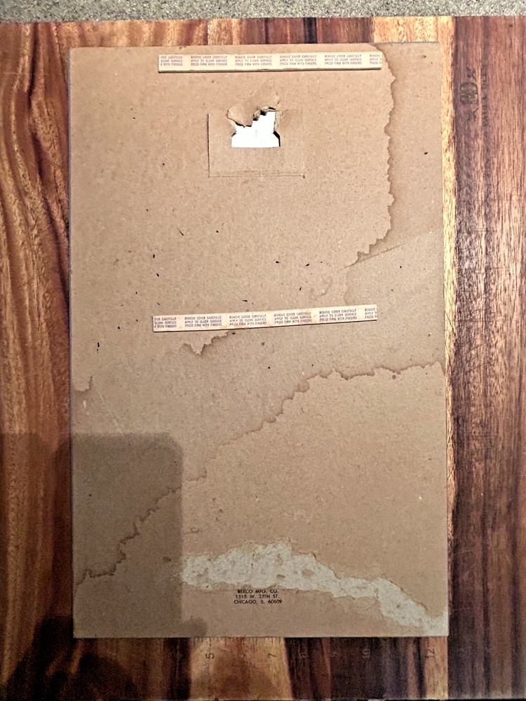 Strohs Beer Sign Reverse Style Mirror Gold Leaf