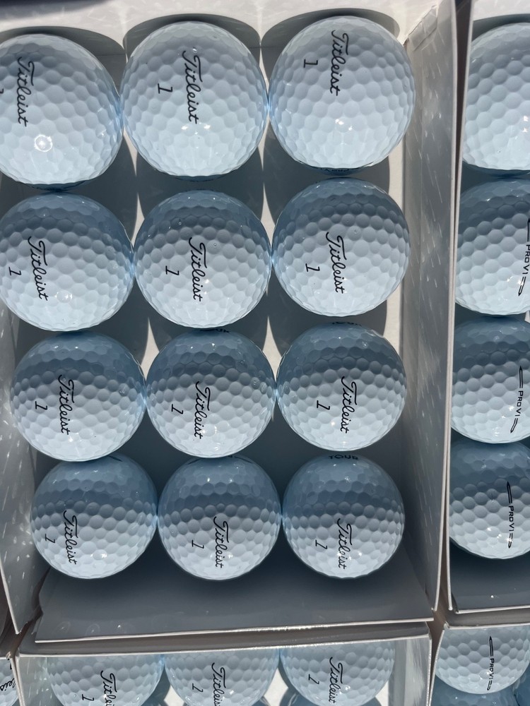 Titleist 6 Dozen ProV1 TOUR Range Practice Balls