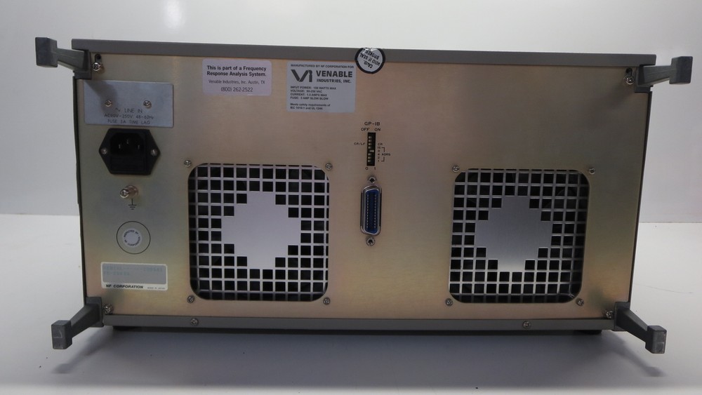 NF ELECTRONIC INSTRUMENTS 5060A FREQUENCY RESPONSE ANALYZER