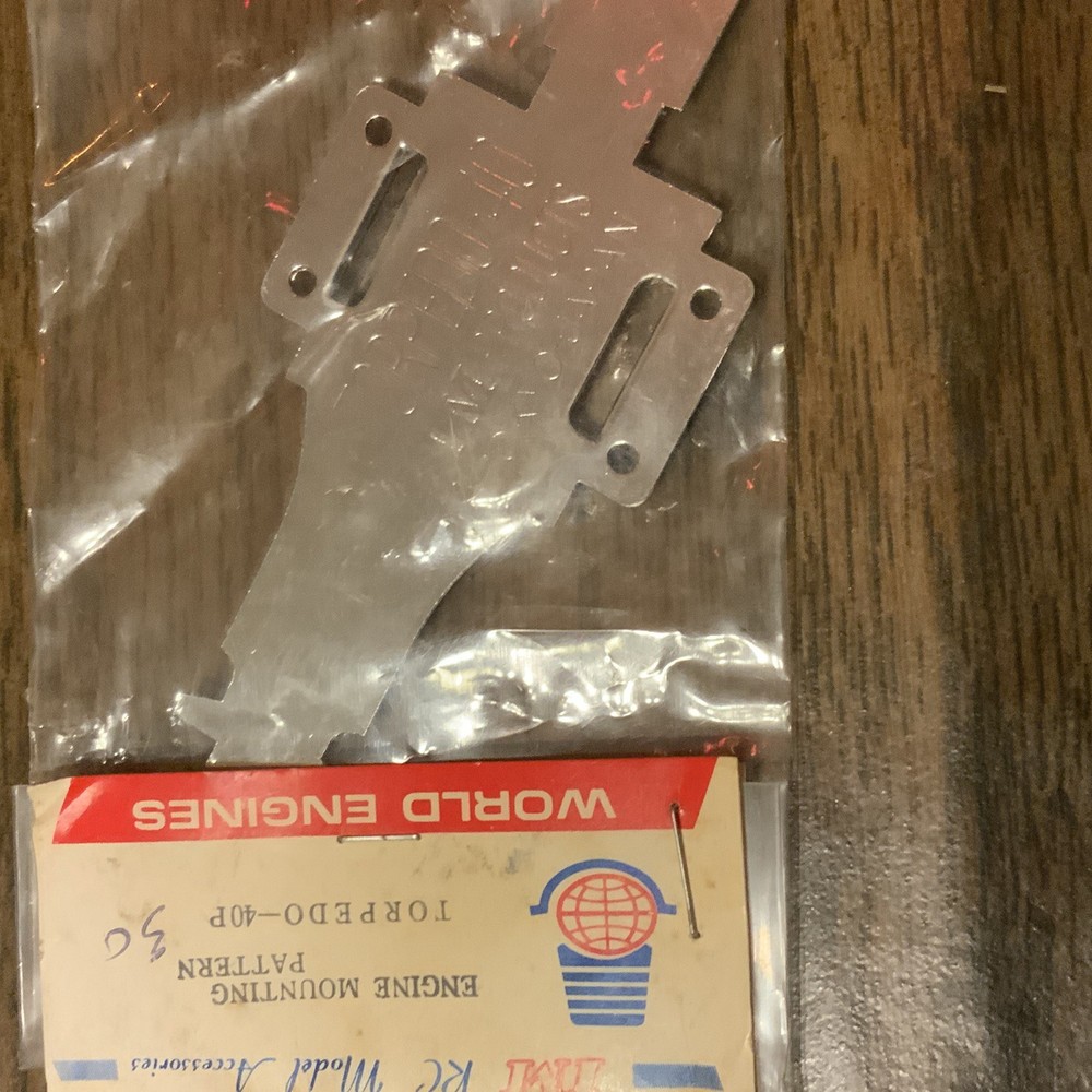 VINTAGE IM RC Model Accessories. Engine Mounting Pattern Torpedo-40