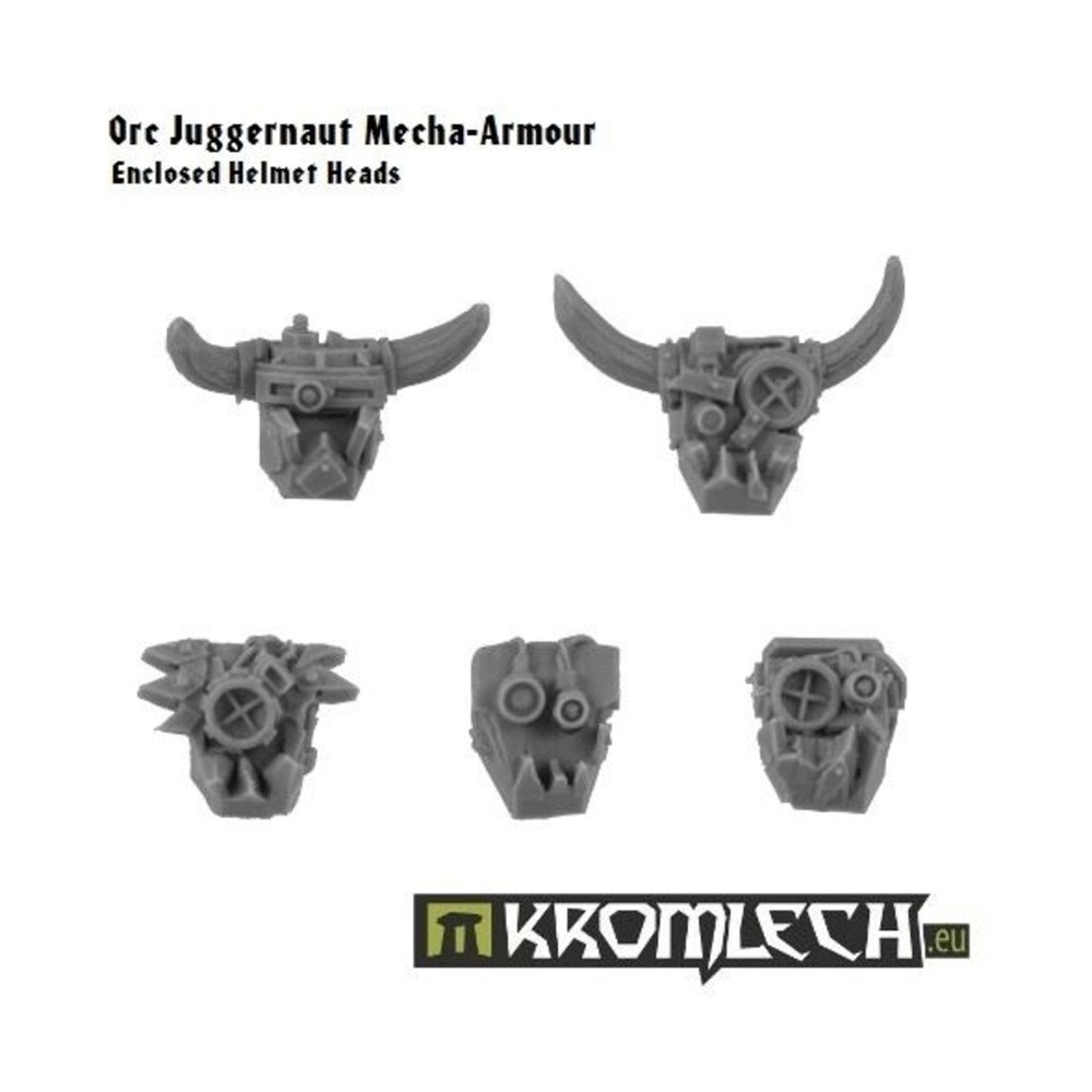 Juggernaut Mecha-Armor Enclosed Helmets Pack New