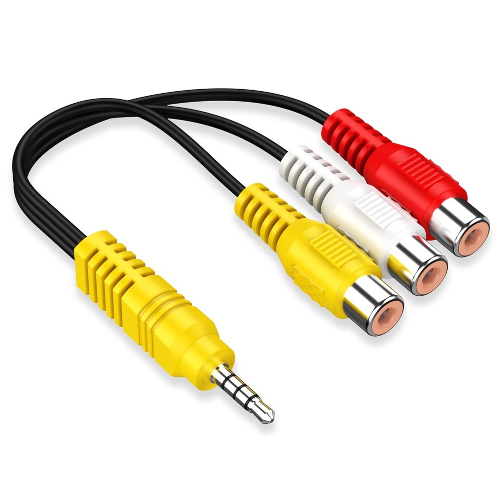 SNLLMZI AV Adapter, Video Component Adapter Cable Replacement for 9 inches