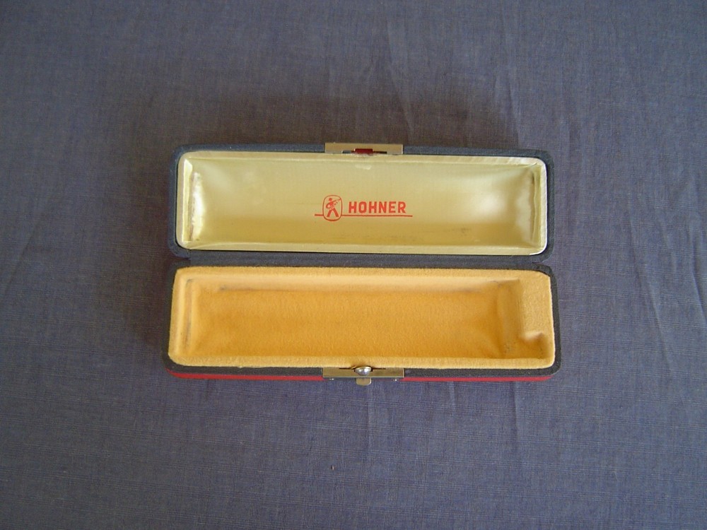 HOHNER "64 CHROMONICA" MODEL 280/64 "C" & RED STORAGE CASE