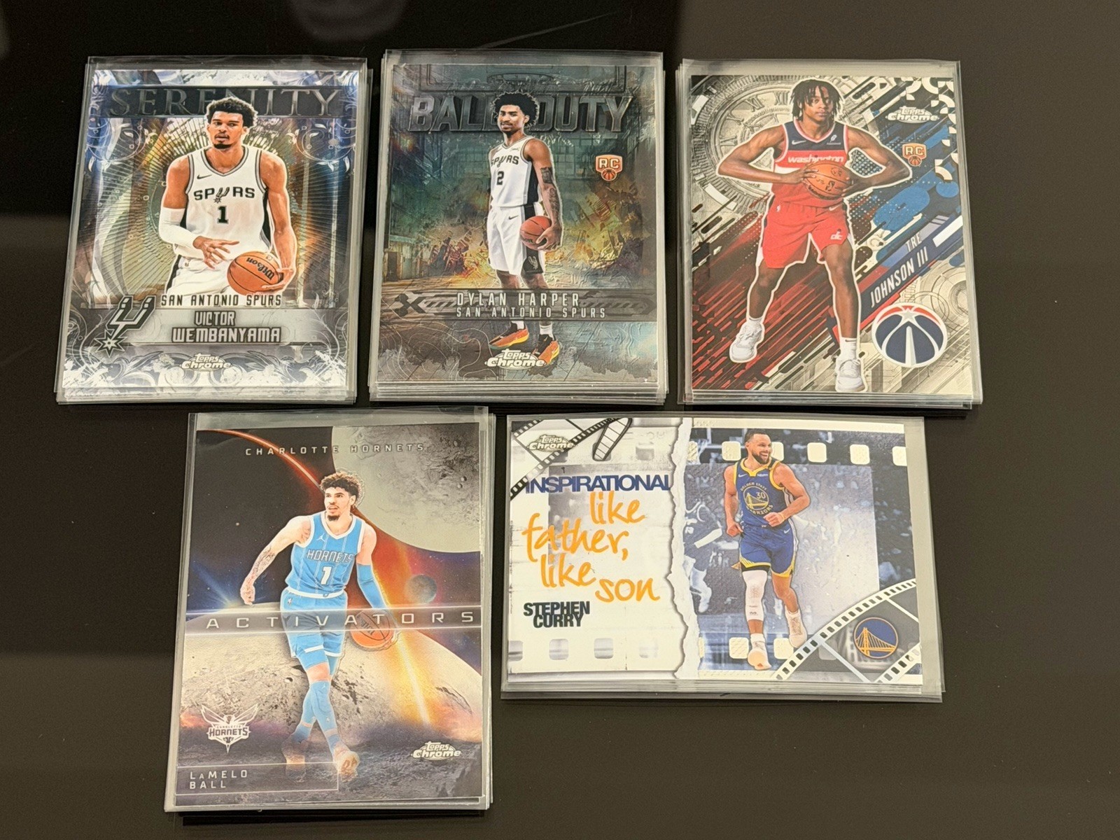 2025-26 Topps Chrome Basketball INSERT Singles YOU PICK!! Buy More & Save!!