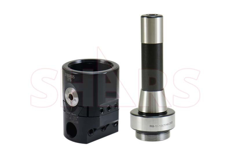 High Precision 2" Boring Head 0.001 Radius W/Certificate + R8 Shank Save $64 #]