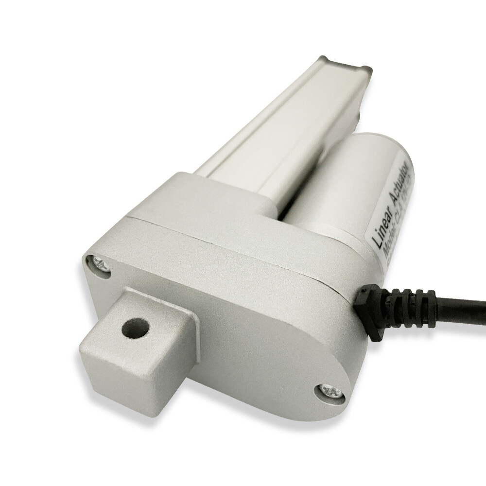 2 sets 4" Stroke Silent mode Linear Actuator with Brackets DC12V 1500N 10mm/s