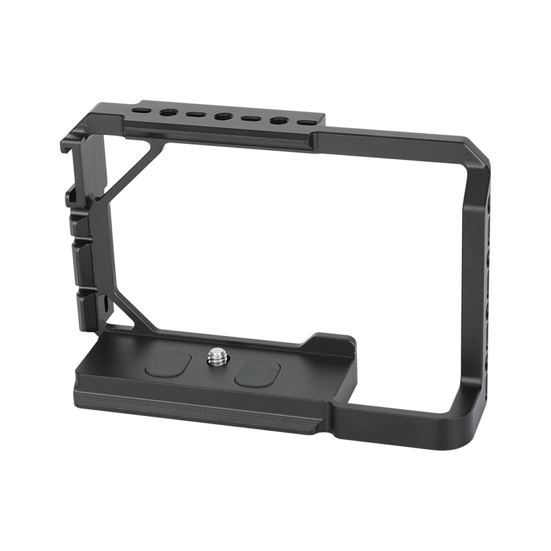 Full Camera Cage Rig Protector Frame with Arca-Type Base for DSLR Sony A6700